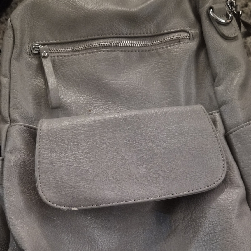 Mms Design Studio Chic Gray Backpack - image 6